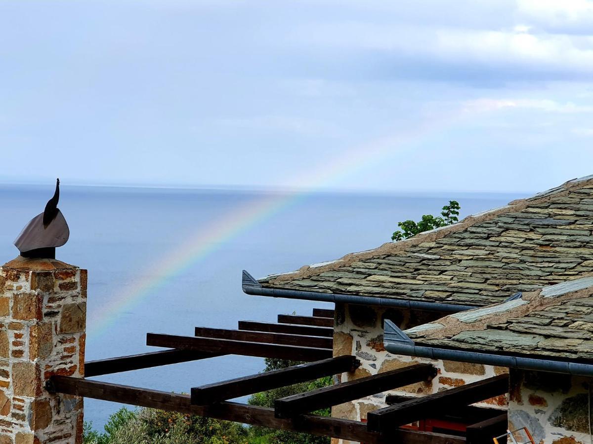 Villa Analipsi Sea View Hommes Zagora Exterior foto